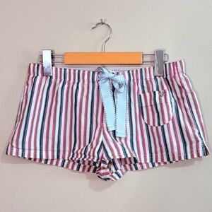 Aerie Pink Blue & White w Sparkle Boxer Short w Bow